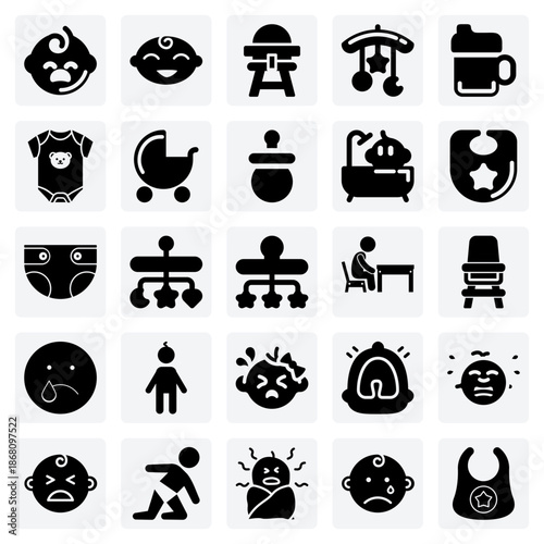 Essential Baby Gear And Clothing – Pushchair, High Chair, Jumpsuit, And Diapers For Infant Care And Product Designs