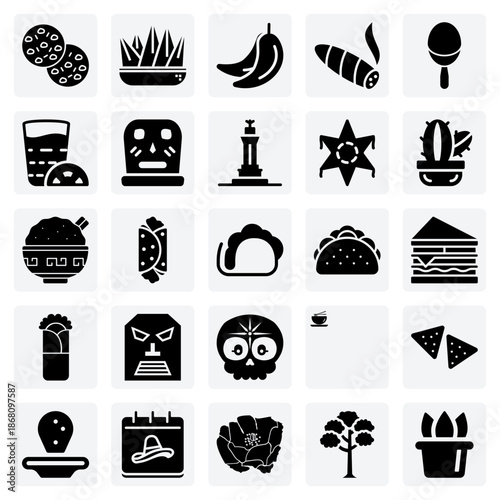 A Taste Of Mexico And Its Culture – Tortillas, Cocktails, And Piñatas Representing The Nation'S Rich Traditions And Flavors.