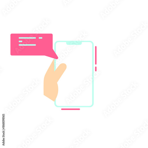 Social Communication Illustration