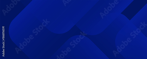 Abstract dark blue geometric background. Dynamic shapes composition. Cool background design for posters. Eps10