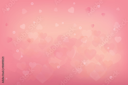 Pink Sparkling Romantic Background with Glitter and Soft Glow, for Valentine’s Day, Beauty, E-commerce, and Kawaii Brand Design