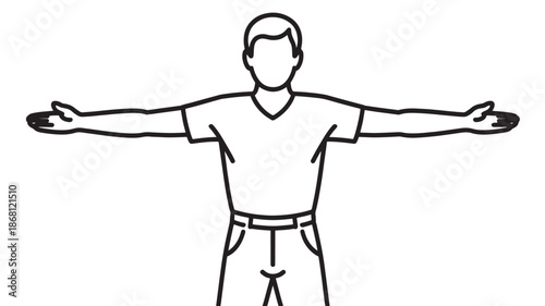 Man Balancing Plates on Fingers