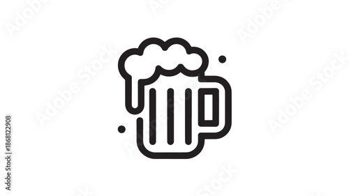 Foamy Beer Mug Icon