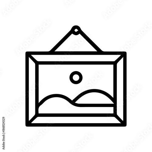 Hanging Framed Art Icon