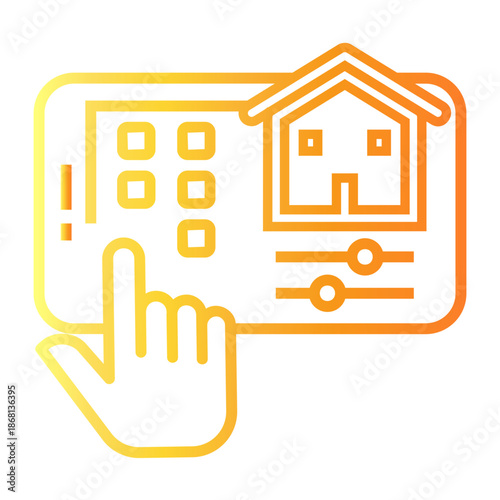 settings Line Gradient Icon