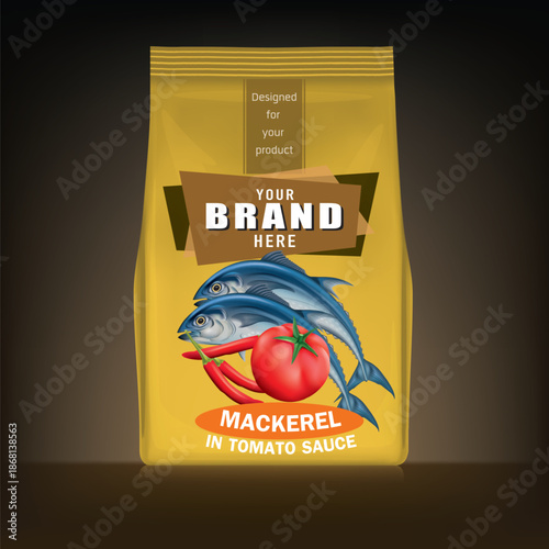 Sachet Mackerel in Tomato Sauce Good Taste Seafood Fish Low Prices with Fast Delievery.