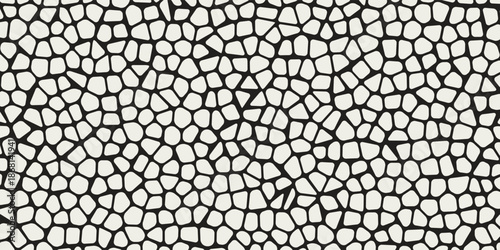 Vector. Seamless. Pattern. Leather. Crocodile. Skin. Wallpaper. Background. Monochrome. Paper. Textile. Fashion. Ebdless. Smooth. Graphic. Snake