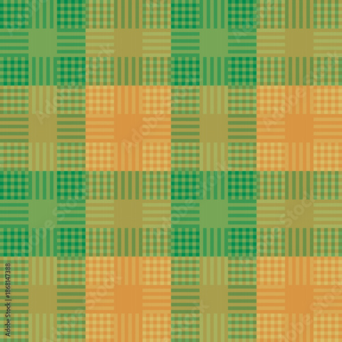 Check Seamless Pattern for Print