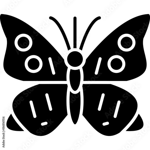 Blue Pansy Icon Vector Element