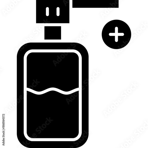 Disinfectant Icon Vector Element