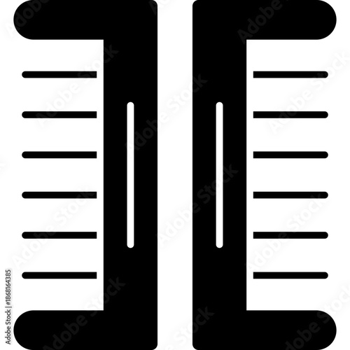 Hairbrush Icon Vector Element