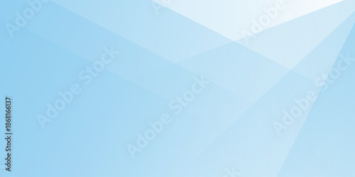 Light blue abstract background vector illustration with triangle geometric shapes and copy space. Suitable for backgrounds, banners, flyers, templates, and presentations