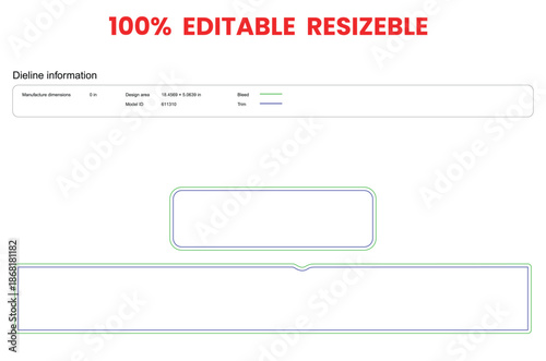 ice cream box dieline template box dieline die lines packaging custom dieline  box cardboard box dieline pizza box dieline printable product packaging layout,