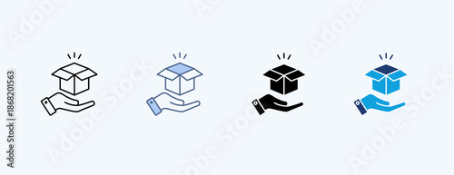 Product Management Outline Icon