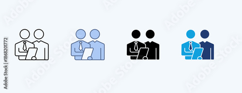 Customer Survey Outline Icon