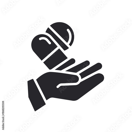 dose icons outline and Flat Style,transparent background