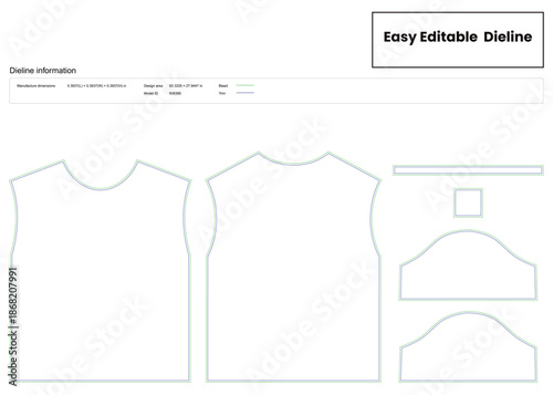 oversized t shirt  dieline template box dieline die lines packaging custom dieline  box cardboard box dieline pizza box dieline printable product packaging layout,