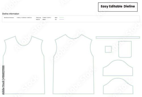 women's oversized t shirt dieline template box dieline die lines packaging custom dieline  box cardboard box dieline pizza box dieline printable product packaging layout,