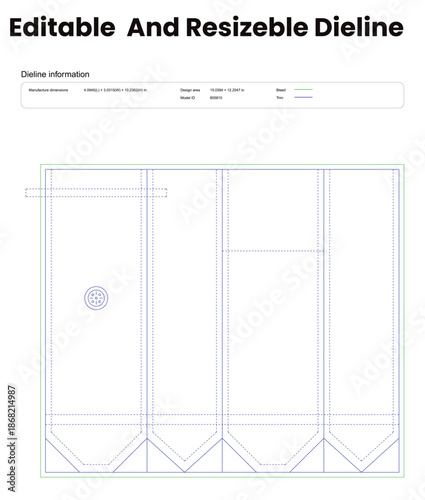 stand up coffee pouch dieline template box dieline die lines packaging custom dieline  box cardboard box dieline pizza box dieline printable product packaging layout,