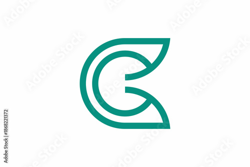 Letter C Hand Massage Logo 
