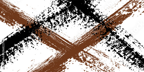 Abstract background. Retro vintage style elements on aged grunge texture. Graphic illustration with different color patterns.