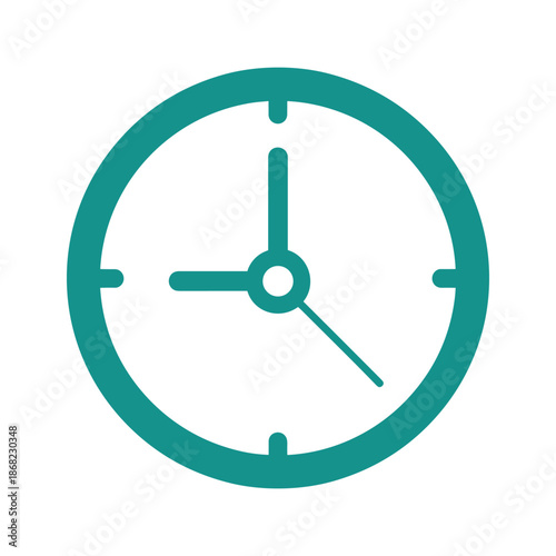Free Download Clock Icon Vector Illustration - GFXLoad