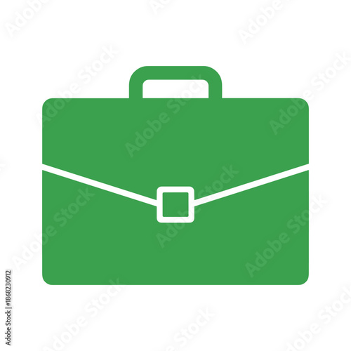 Green Briefcase Icon