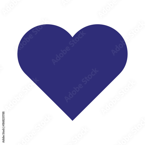 Blue Heart Illustration