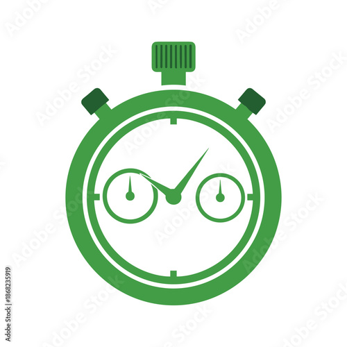 Stopwatch Icon Vector Illustration
