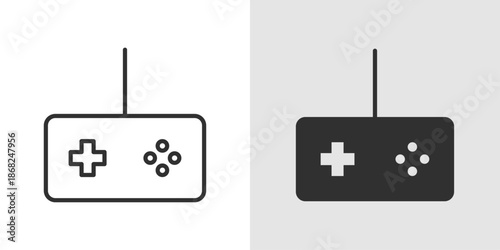 Game Console Icon representing video gaming, entertainment, and interactive digital experiences.