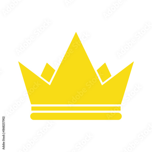 Yellow Crown Icon