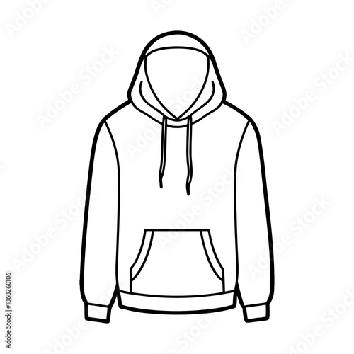 vector illustration of a winter coat