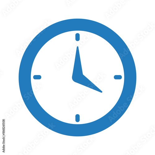 Clock Icon Vector Illustration