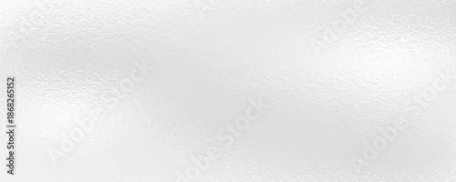 White gray foil glass texture background. Abstract gradient bright light reflection and shiny rough texture surface. Glass effect background