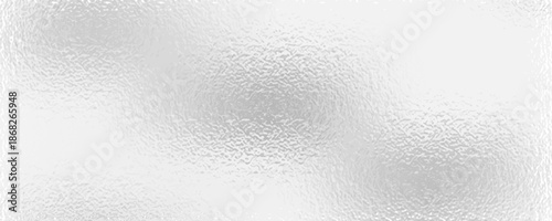 Soft blue gray foil glass texture background. Abstract gradient bright light reflection and shiny rough texture surface. Glass effect background