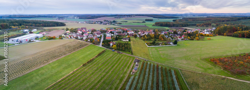 Czech landscape in autumn colors