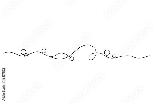 Elegant Holiday Bokeh. Soft holiday bokeh background. Minimalistic one-line drawing soft-focus holiday bokeh