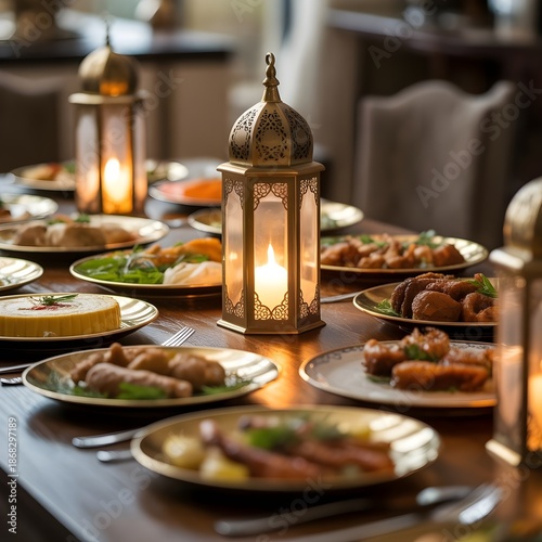 Traditional Arabic Iftar Night