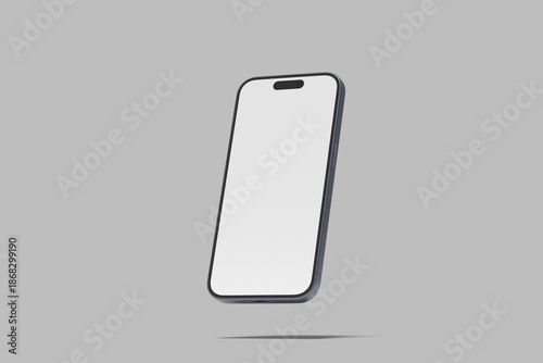 Phone screen blank design Mockup