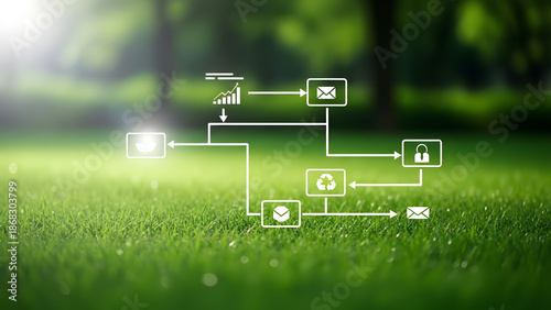 Integrating Green Technology and Digital Data Flow for Sustainable Environmental Information Management and Cyber Security