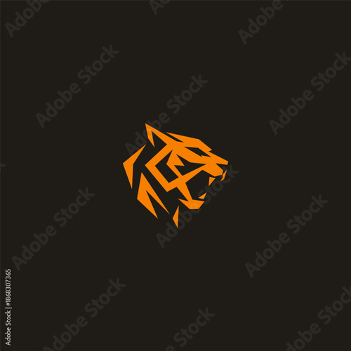 Tiger logo representing power, courage, and fierce confidence.