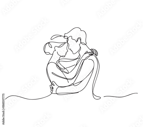 Generic vector file icon representing a digital graphic format for scalable artwork