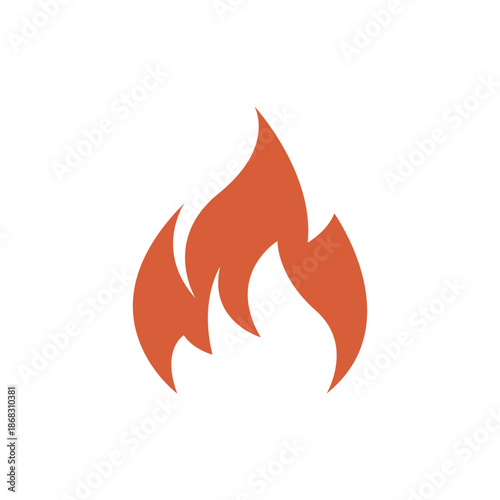 Flame icon image design