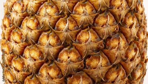 4K Pineapple Skin Macro Pattern