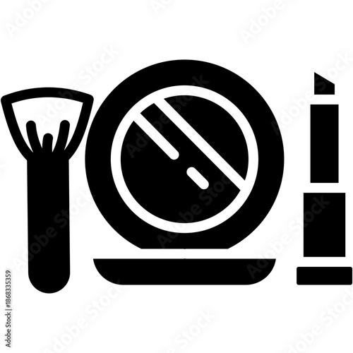 Cosmetics glyph icon