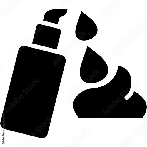Lotion glyph icon