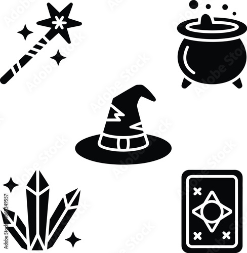 Magical elements collection