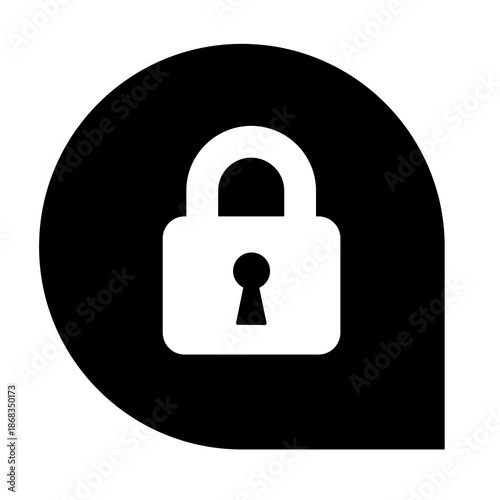 Lock Icon Vector | Security Privacy Symbol PNG