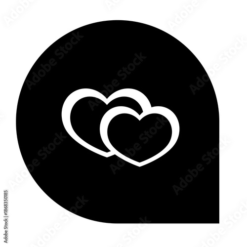 Heart Love Icon Vector | Romantic Symbol PNG
