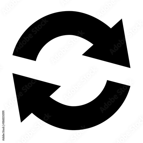 Refresh Reload Icon Vector | Sync Update Symbol PNG